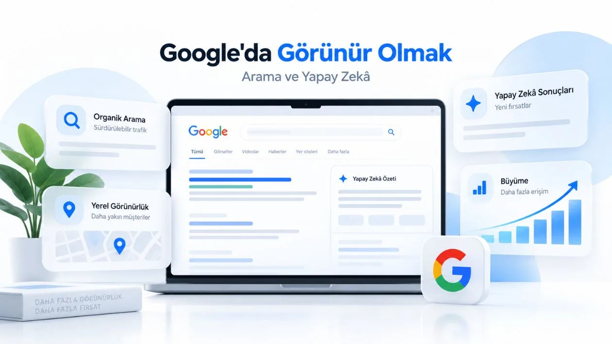 googleda görünür olmak